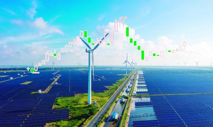 创业板指探底回升 绿电概念表现活跃 